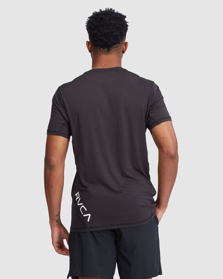 BLACK MENS CLOTHING RVCA SPORTSWEAR - V9021RSV-BLK