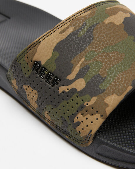 CAMO MENS FOOTWEAR REEF SLIDES - CI8644CAM