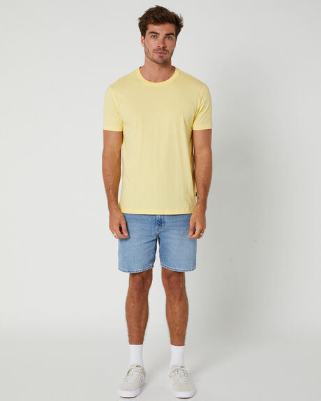 YELLOW MENS CLOTHING SWELL T-SHIRTS + SINGLETS - SWMS23203YEL