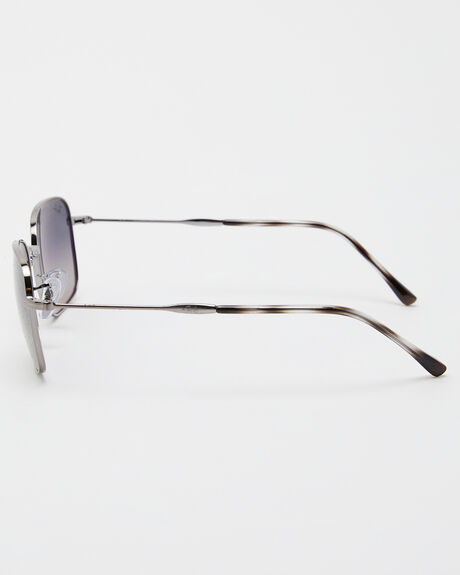 GUNMETAL MENS ACCESSORIES RAY-BAN SUNGLASSES - 0RB3706-00471