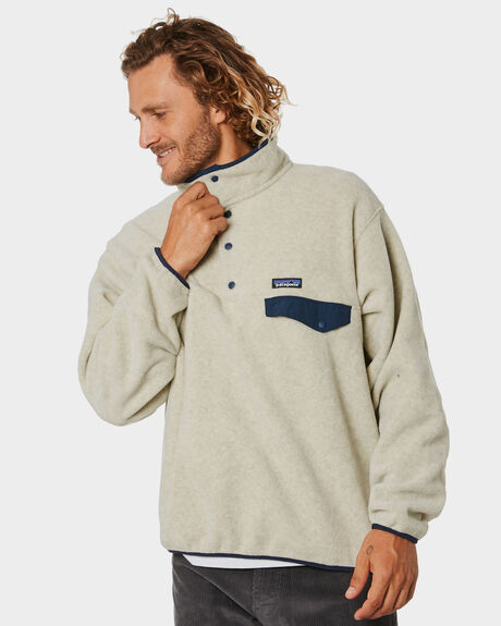 OATMEAL HEATHER MENS CLOTHING PATAGONIA JUMPERS - 25580OAT