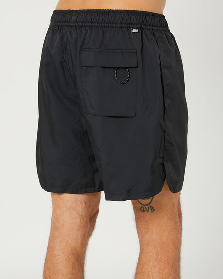 BLACK WHITE MENS CLOTHING NIKE SHORTS - DM6829010