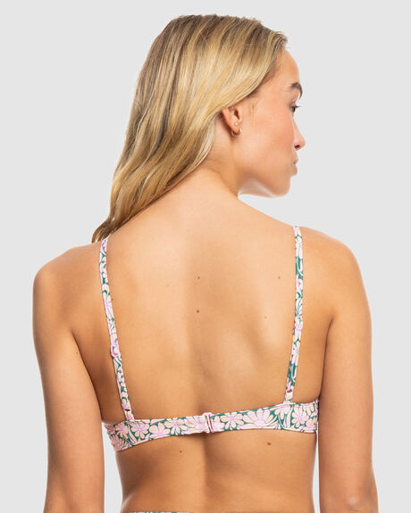 AVENTURINE SPIRIT WOMENS SWIMWEAR ROXY BIKINI TOPS - ERJX305164-XMGY