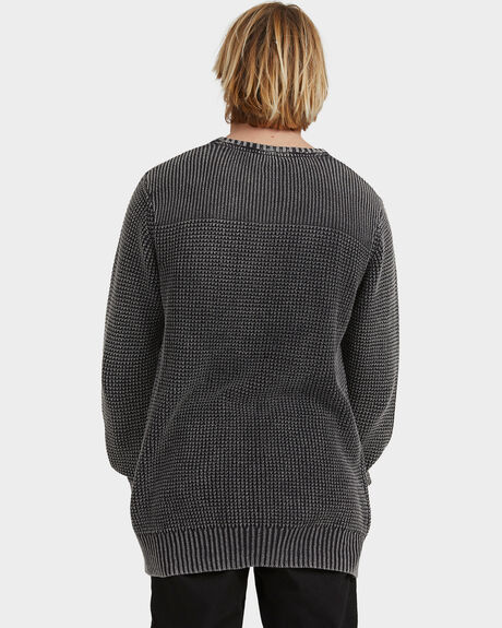 BLACK MENS CLOTHING BILLABONG KNITS + CARDIGANS - UBYSW00101-BLK