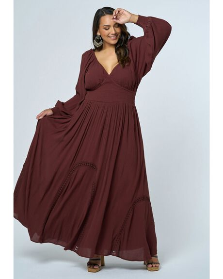 CHOCOLATE WOMENS CLOTHING THE POETIC GYPSY DRESSES - CPAW25721001-10