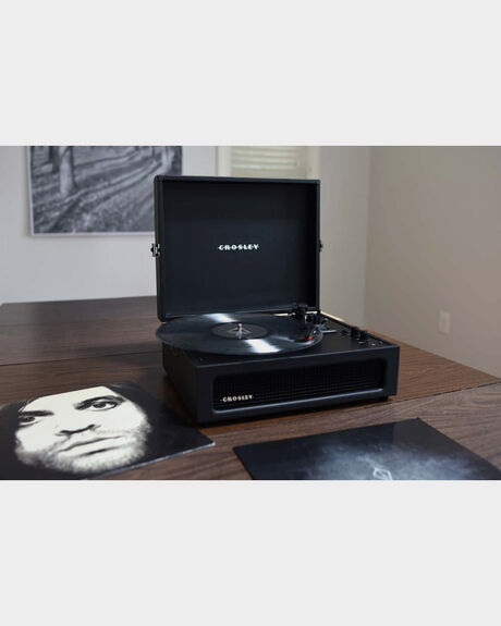 BLACK MENS ACCESSORIES CROSLEY AUDIO + CAMERAS - CRIW8017B-BK4