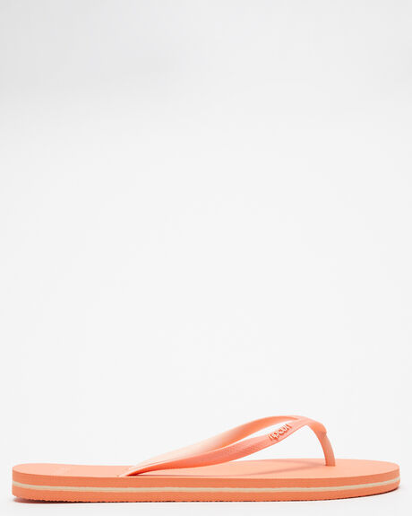 SALMON WOMENS FOOTWEAR RIP CURL SLIDES + THONGS - TGTE730130