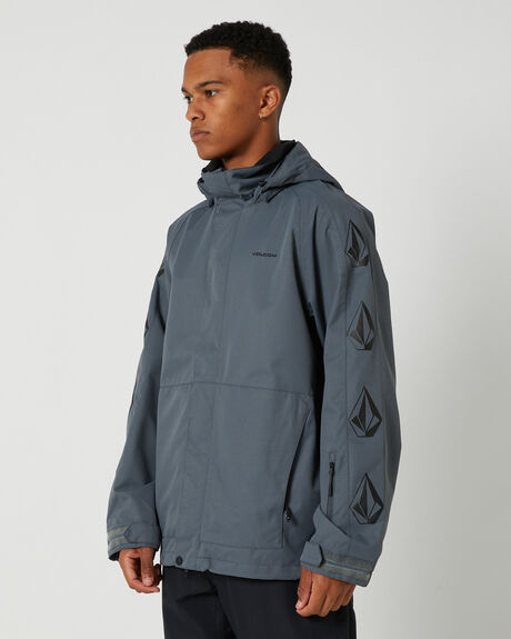 DARK GREY SNOW MENS VOLCOM SNOW JACKET - G0652312DGR