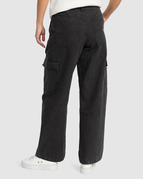 PHANTOM WOMENS CLOTHING ROXY PANTS - ERJNP03560-KTA0