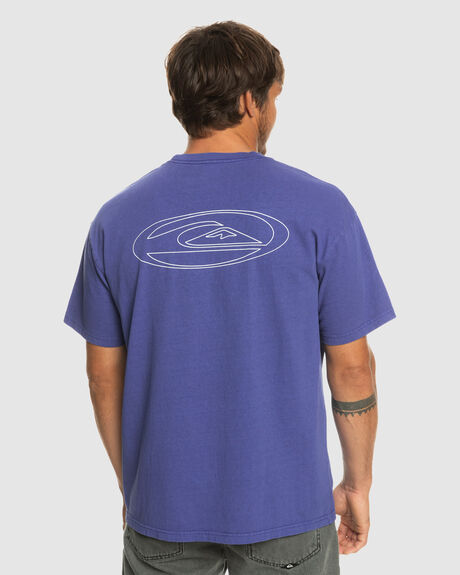 ROYAL MENS CLOTHING QUIKSILVER GRAPHIC TEES - EQYZT07267-PQZ0