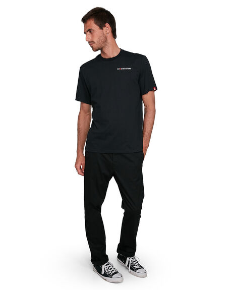 FLINT BLACK MENS CLOTHING ELEMENT GRAPHIC TEES - EL-502017-IFL