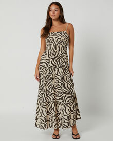 ALL ABOUT EVE Ziggy Maxi Dress Vibrant Print