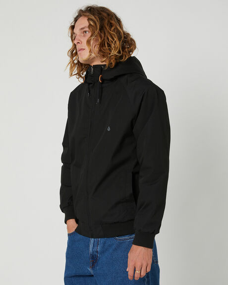 BLACK MENS CLOTHING VOLCOM JACKETS - A1712300BLK