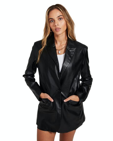 BLACK WOMENS CLOTHING ALICE IN THE EVE JACKETS - 35739700022
