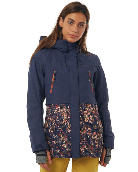 Roxy women's tribe snow jacket top
