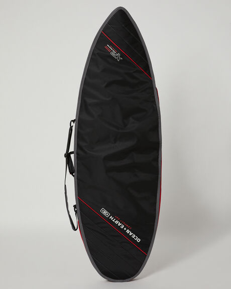 BLACK RED SURF ACCESSORIES OCEAN AND EARTH BOARD COVERS - SCSB13BLR1860