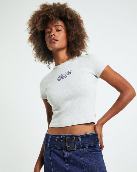 GREY MARLE WOMENS CLOTHING INSIGHT TEES - 52544700026
