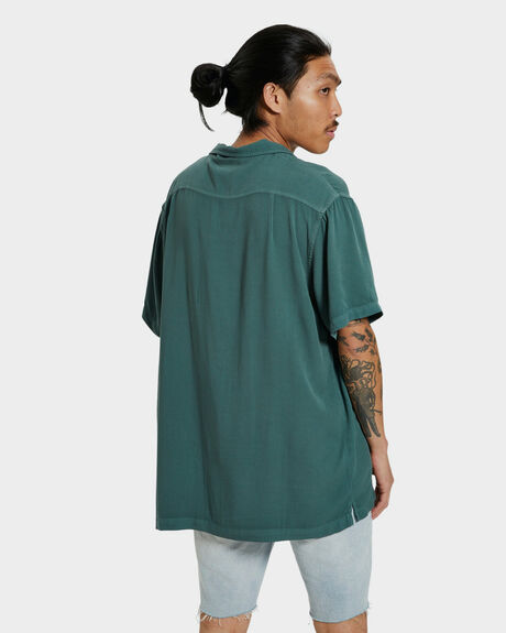 FOREST GREEN MENS CLOTHING INSIGHT SHIRTS - 45264500026