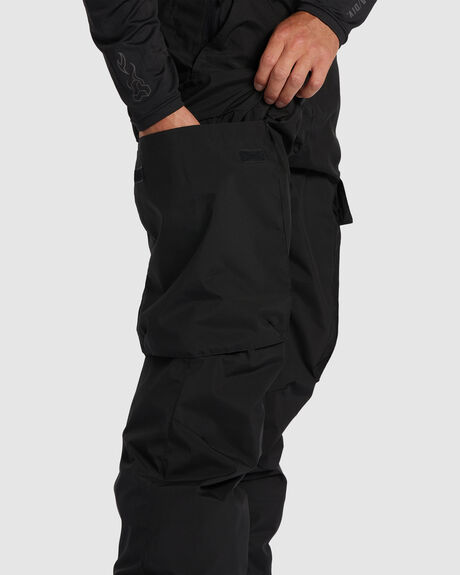 BLACK SNOW MENS BILLABONG SNOW PANTS - ABYTP00103-BLK