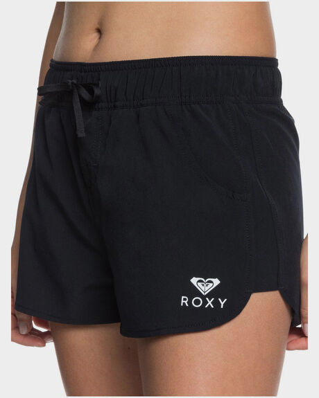 ANTHRACITE WOMENS CLOTHING ROXY SHORTS - ERJBS03165-KVJ0