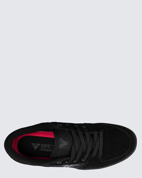 BLACK MENS FOOTWEAR FALLEN SNEAKERS - FMT1ZA307