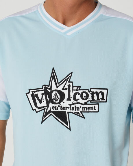 MISTY BLUE MENS CLOTHING VOLCOM T-SHIRTS + SINGLETS - A0132301MYB