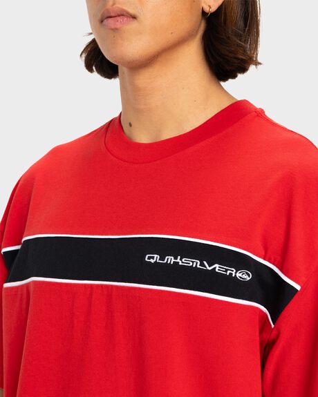 SAMBA MENS CLOTHING QUIKSILVER T-SHIRTS + SINGLETS - UQYKT03300-RZK0