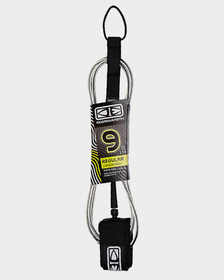 BLACK SURF ACCESSORIES OCEAN AND EARTH LEASHES - LR90BLK