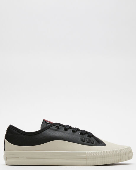 BLACK CREAM MENS FOOTWEAR GLOBE SNEAKERS - GBGILL20475