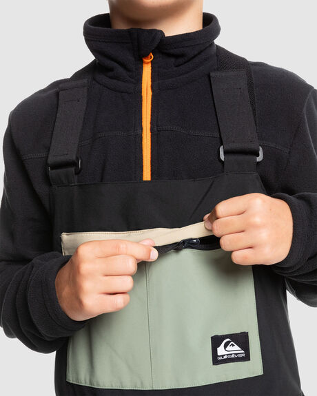 TRUE BLACK SNOW KIDS QUIKSILVER SNOW PANTS - EQBTP03052-KVJ0