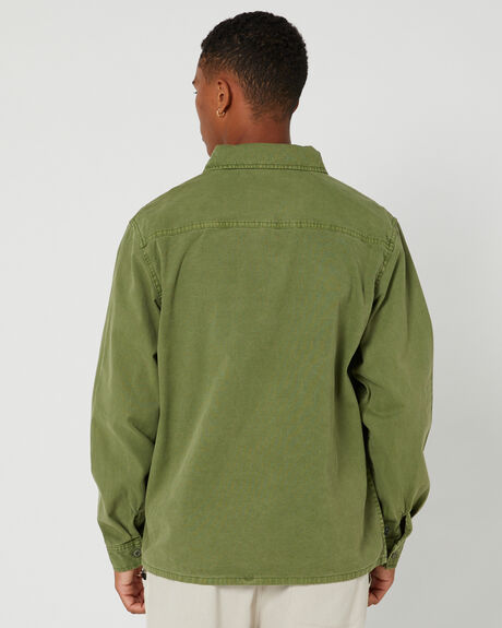 PIGMENT MILITARY MENS CLOTHING STUSSY SHIRTS - ST035408MILIT