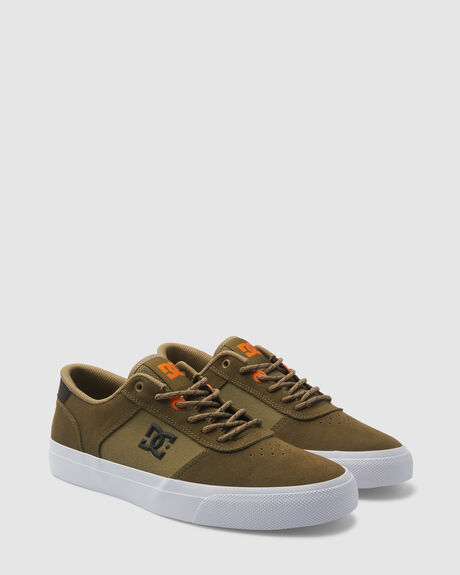 OLIVE CAMO MENS FOOTWEAR DC SHOES SNEAKERS - ADYS300763-OVC