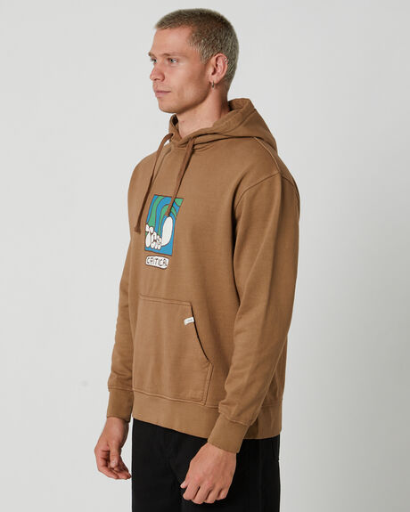 BROWN MENS CLOTHING THE CRITICAL SLIDE SOCIETY HOODIES - FC24044-CIN