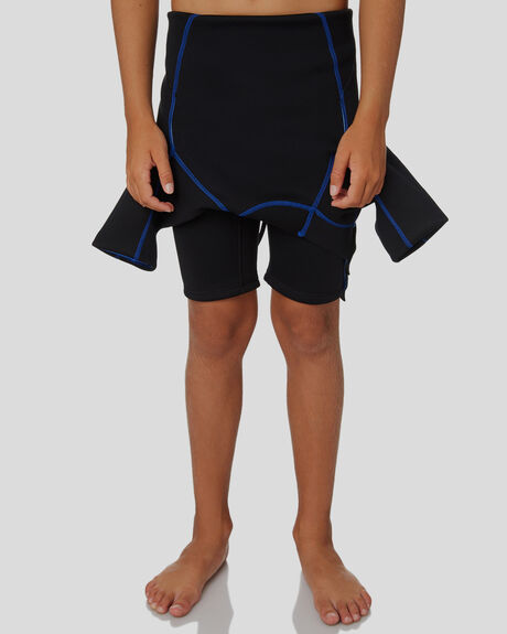 BLACK LIME SURF KIDS PEAK SPRINGSUITS - PM404J1288