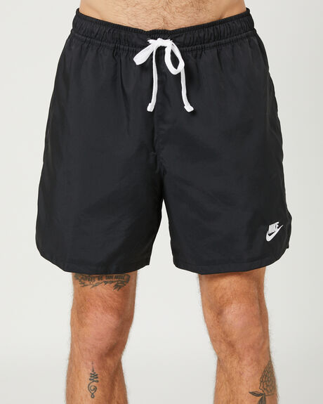 BLACK WHITE MENS CLOTHING NIKE SHORTS - DM6829010