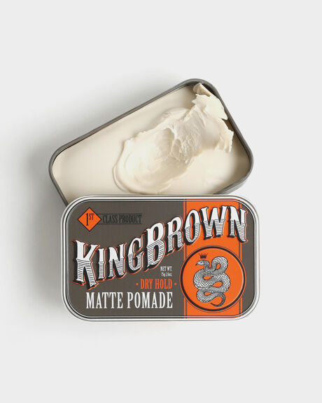 MATTE BEAUTY GROOMING KING BROWN POMADE  - KBMP