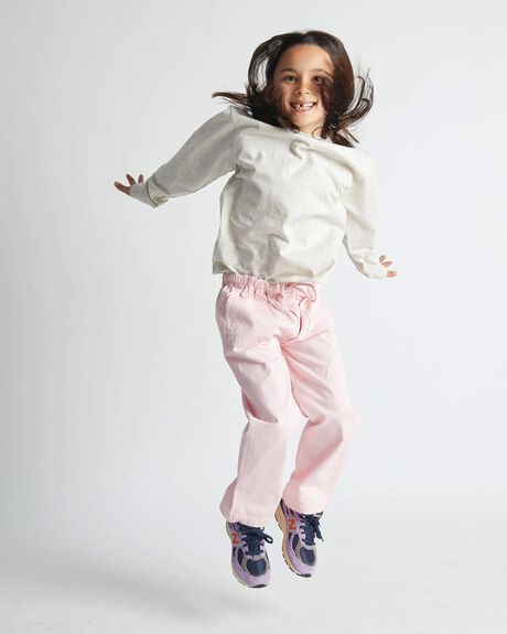 PINK KIDS GIRLS SONNIE PANTS - KTRAW2301-MM-4
