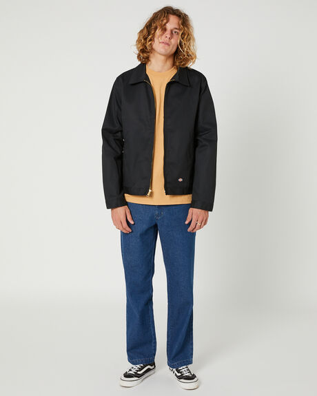 BLACK MENS CLOTHING DICKIES JACKETS - JU75BLK