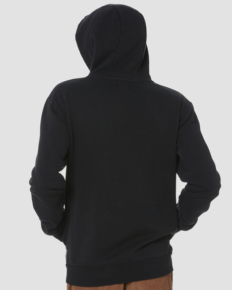 WASHED BLACK MENS CLOTHING SILENT THEORY HOODIES - 40X0010WBLK