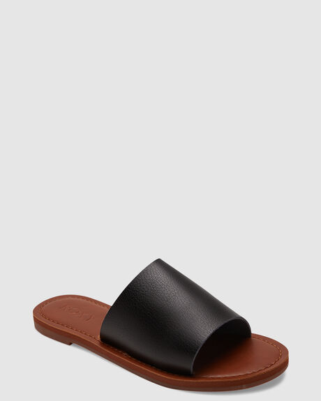 BLACK WOMENS FOOTWEAR ROXY FASHION SANDALS - ARJL200815-BLK
