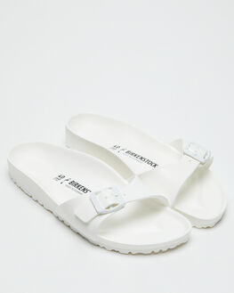 Womens slides white sales