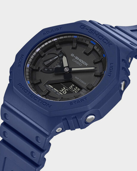 BLUE MENS ACCESSORIES G SHOCK WATCHES - GA2100-2ABLUE