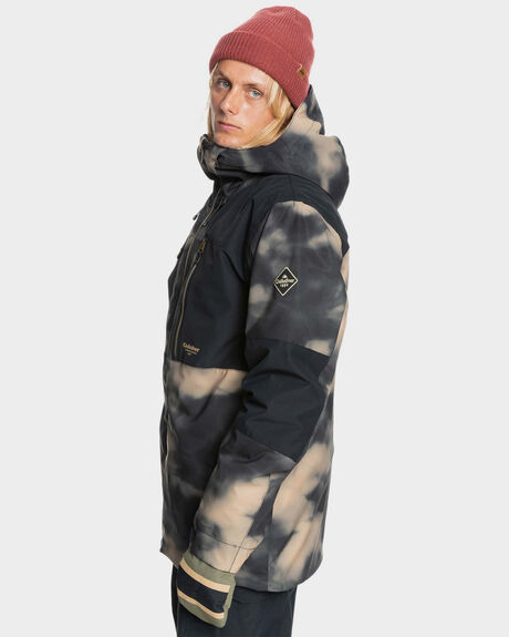 TANNIN PARTICUL SNOW MENS QUIKSILVER SNOW JACKET - EQYTJ03269-CLD6
