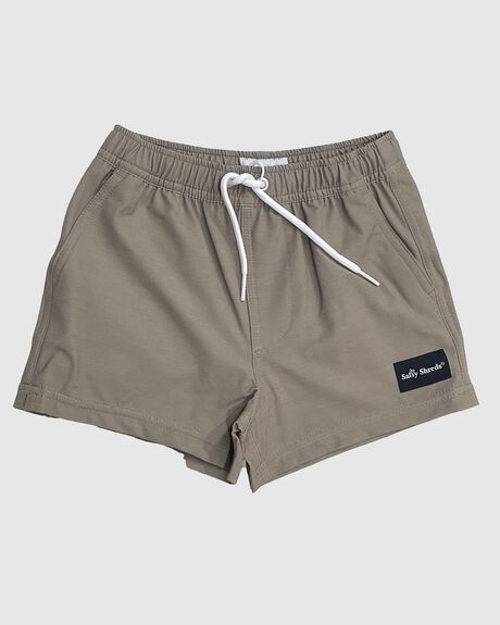 KHAKI KIDS BOYS SALTY SHREDS BOARDSHORTS - EN-1-S-2821