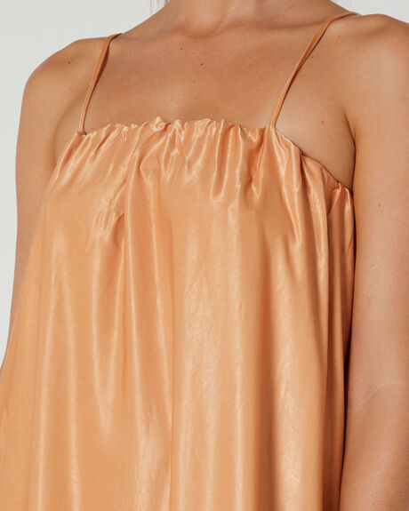 RUST WOMENS CLOTHING THE HIDDEN WAY DRESSES - H8232481RST