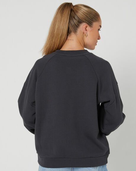 DARK STONE GREY WOMENS CLOTHING HURLEY JUMPERS - AWFL23Q1WVDKS