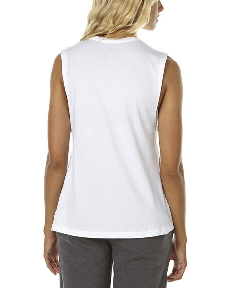WHITE WOMENS CLOTHING HURLEY SINGLETS - AGSIFILU10A