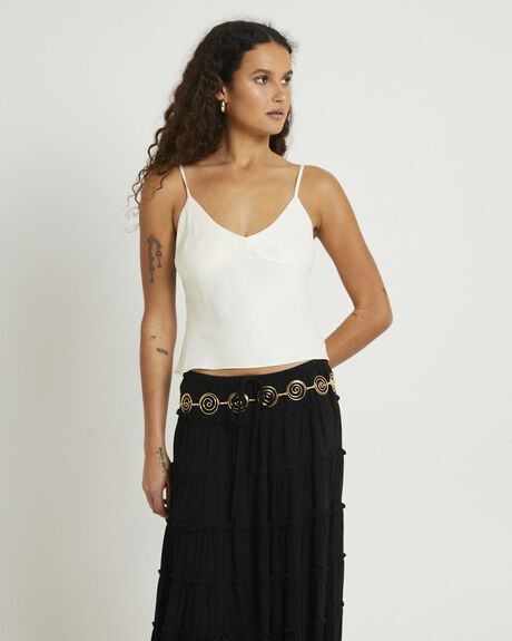 IVORY WOMENS CLOTHING ALICE IN THE EVE TOPS - ALWW24236-WHT