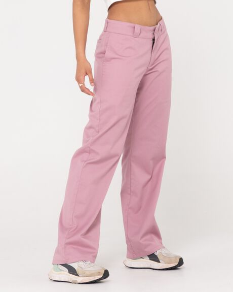 VINTAGE PINK WOMENS CLOTHING RUSTY PANTS - P23-PAL1372-VPK-10