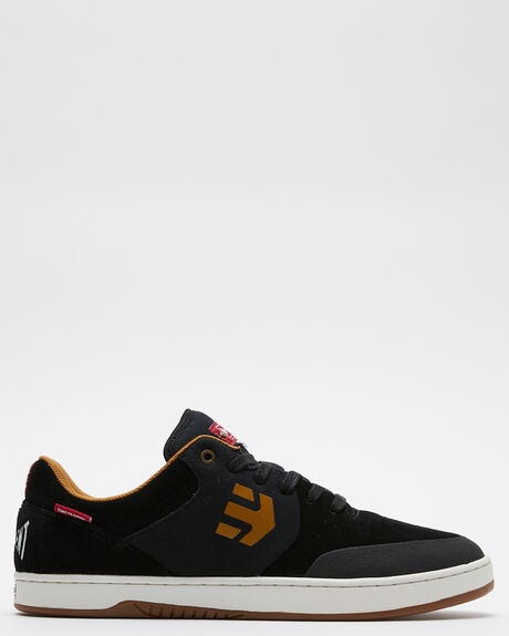 BLACK MENS FOOTWEAR ETNIES SNEAKERS - 4107000584001